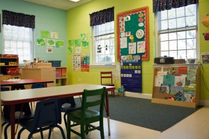Raleigh Moravian Preschool classroom